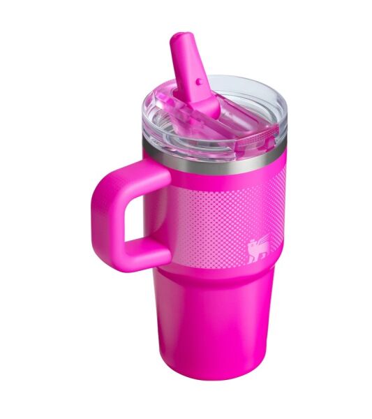 The Quencher Protour Flip Straw Tumbler 0.6 Litre Violet Blossom Fade