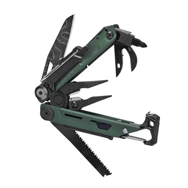 Leatherman Si̇gnal Green Topo Blade Multi̇ Tool