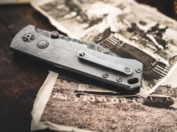 Böker Manufaktur Tiger-Damascus Çakı