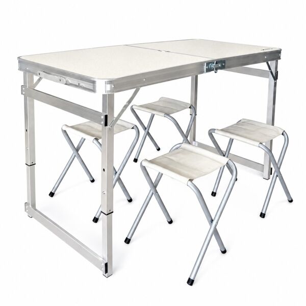 Madfox CampSet ShadePort Tabureli Katlanır Masa Seti