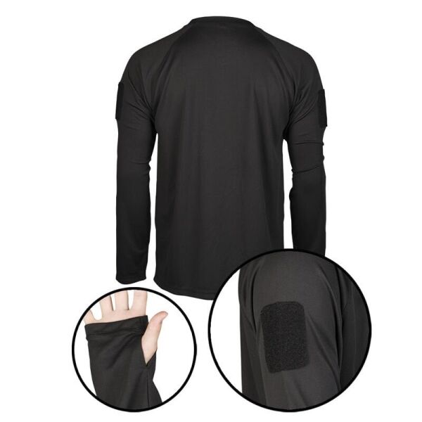 Sturm Tac. Quick Dry Siyah T-shirt
