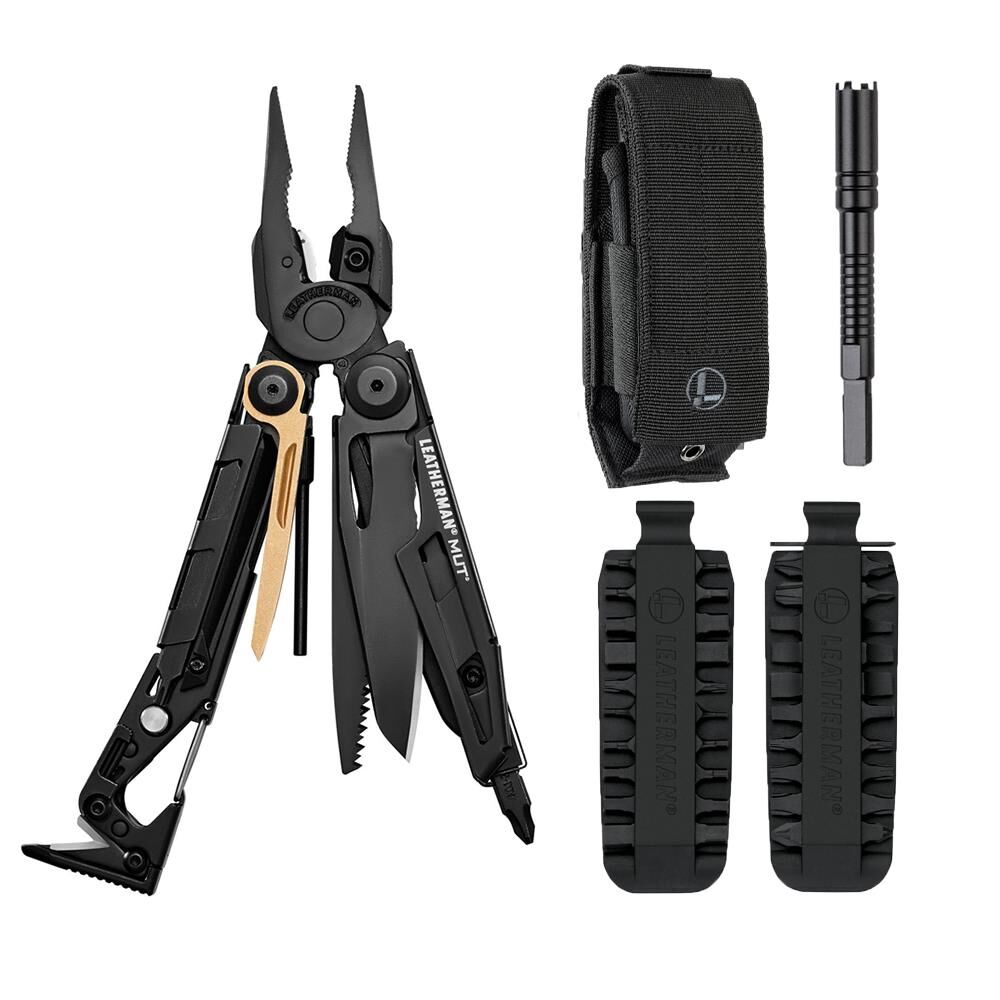 LEATHERMAN MUT BLACK +SİYAH MOLLE KILIF+SET MULTİ TOOL