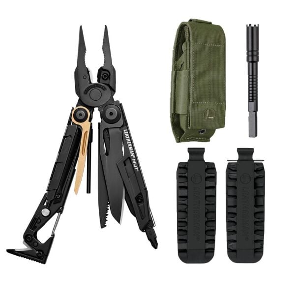 Leatherman Mut Black+yeşi̇l Molle Kilif+set Multi̇ Tool