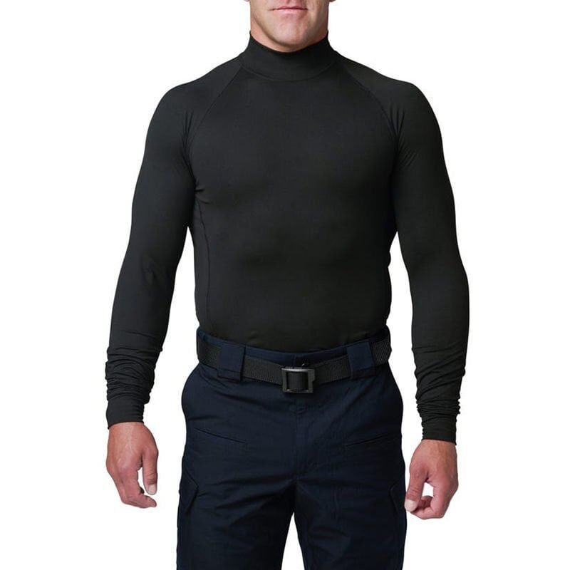 5.11 Mock Neck Ls Top Siyah
