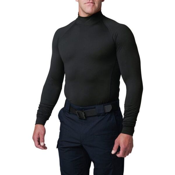 5.11 Mock Neck Ls Top Siyah