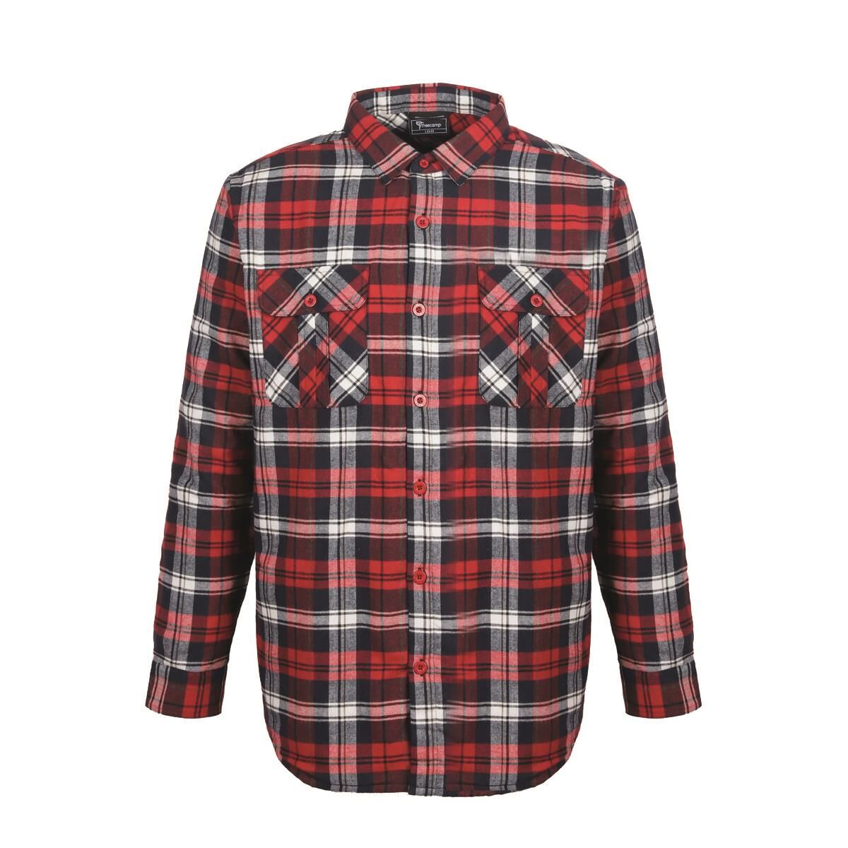 FreeCamp Lumberjack Gömlek-KIRMIZI