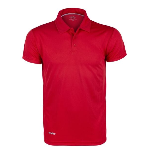 Evolite Polo Dry  Termal T-Shirt - Kırmızı