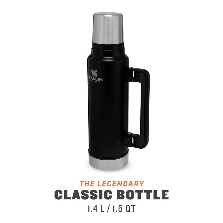 STANLEY LEGENDARY CLASSİC TERMOS 1.4 LİTRE SİYAH