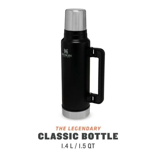 STANLEY LEGENDARY CLASSİC TERMOS 1.4 LİTRE SİYAH