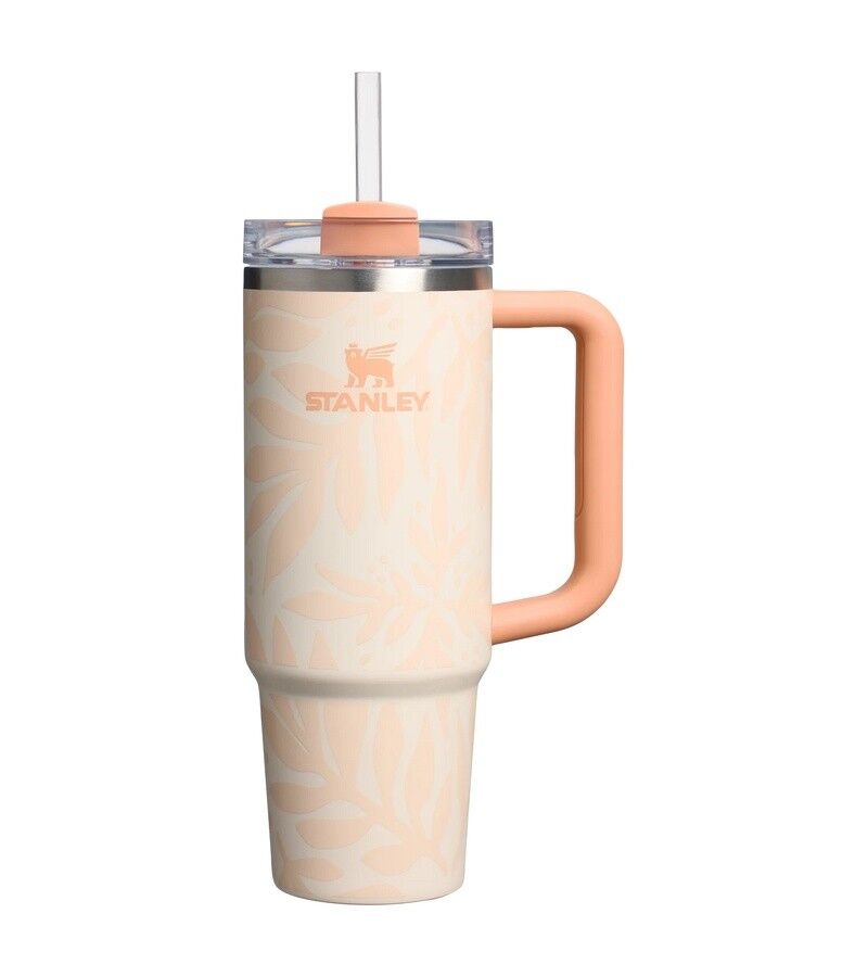 Stanley The Quencher H2.O FlowState Tumbler 0.89 Litre Aprıcot Palms