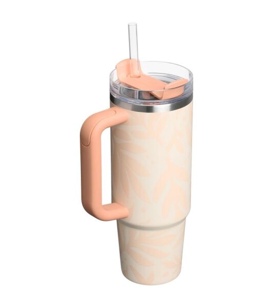 Stanley The Quencher H2.O FlowState Tumbler 0.89 Litre Aprıcot Palms
