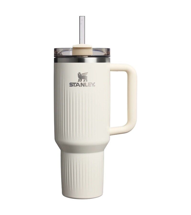 Stanley The Quencher H2.0 Fluted Tumbler 1.18 Litre Cream Gloss
