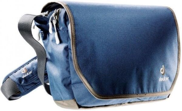 Deuter Carry Out Lacivert Kahverengi Detay Renkli Omuz Taşıma Çantası  500 G