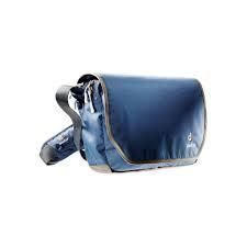 Deuter Carry Out Lacivert Kahverengi Detay Renkli Omuz Taşıma Çantası  500 G