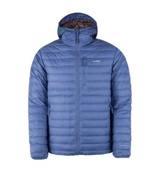 Evolite DownTouch Erkek Kaz Tüyü Mont - Mavi