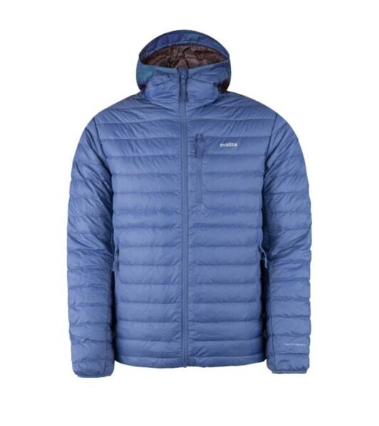 Evolite DownTouch Erkek Kaz Tüyü Mont - Mavi