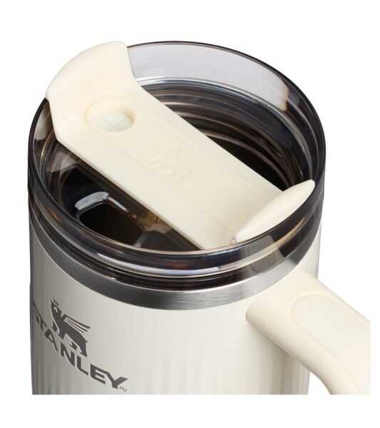 Stanley The Quencher H2.0 Fluted Tumbler 0.89  Litre Cream Gloss