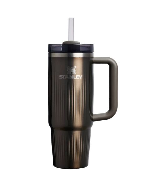 Stanley The Quencher H2.0 Fluted Tumbler 0.89  Litre GunMetal Shine
