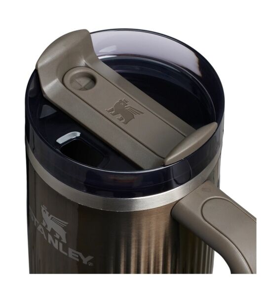 Stanley The Quencher H2.0 Fluted Tumbler 0.89  Litre GunMetal Shine