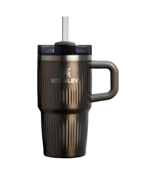 Stanley The Quencher H2.0 Fluted Tumbler 0.60  Litre Gunmetal Shine