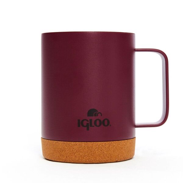 Igloo Cork Mug 350ml-BORDO
