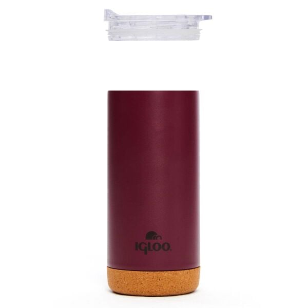 Igloo Cork Mug 500ml-BORDO