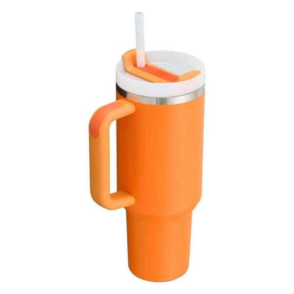 Stanley Quencher Pi̇petli̇ Termos 1.18 Li̇tre Goldenrod Coral