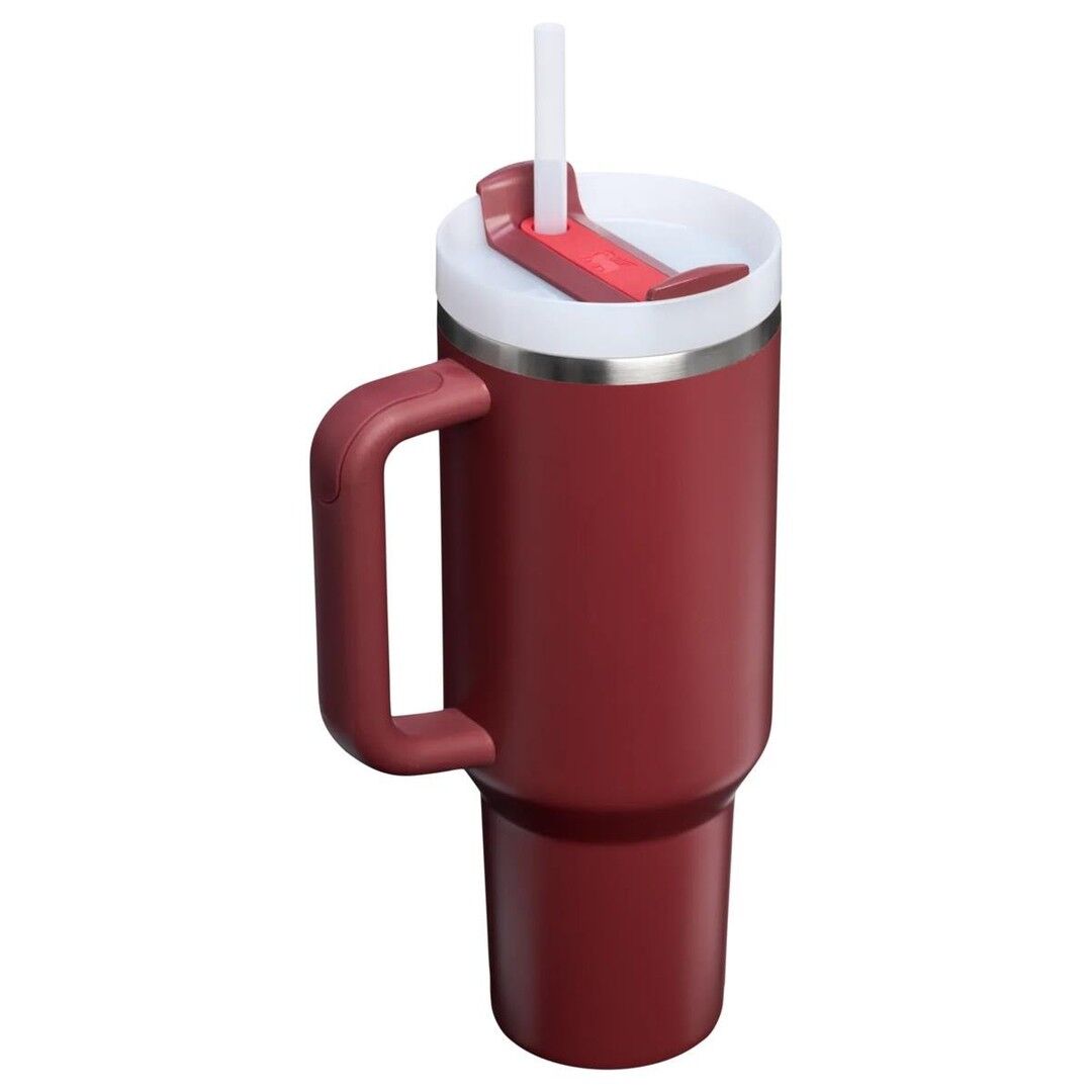 Stanley Quencher Pi̇petli̇ Termos 1.18 Li̇tre Cranberry