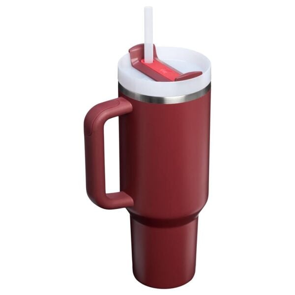 Stanley Quencher Pi̇petli̇ Termos 1.18 Li̇tre Cranberry