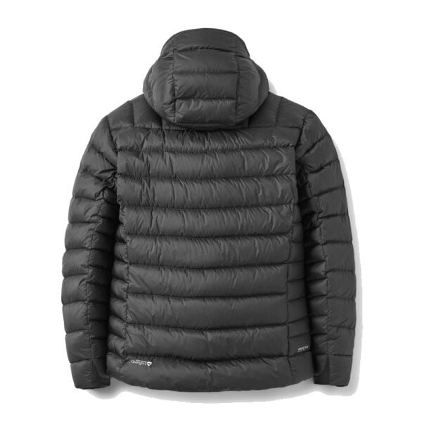 Rab Electron Pro Kapüşonlu Kaz Tüyü Mont Si̇yah Renk