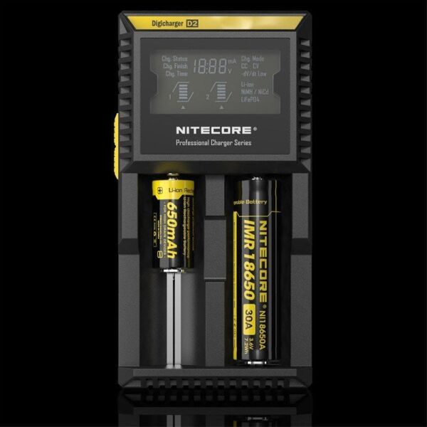 Nitecore D2 Pil Dolum Kiti (digicharger)