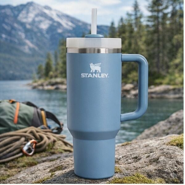 Stanley Quencher Pi̇petli̇ Termos 1.18 Li̇tre Indigo