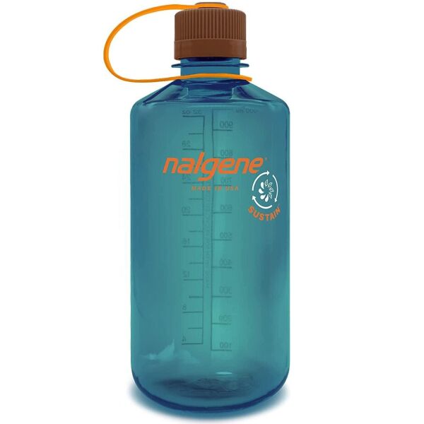 Nalgene Sustain 32oz Dar Ağızlı Şişe (Teal) Yeşil