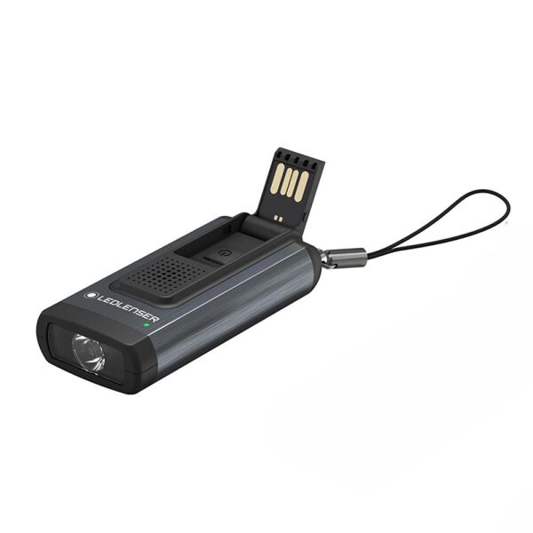 LEDLENSER K6R SAFETY-GRAY ANAHTARLIK FENER