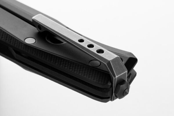 Lionsteel MT01A BB Myto Old Black M390 Blade, Black Aluminium Handle Çakı
