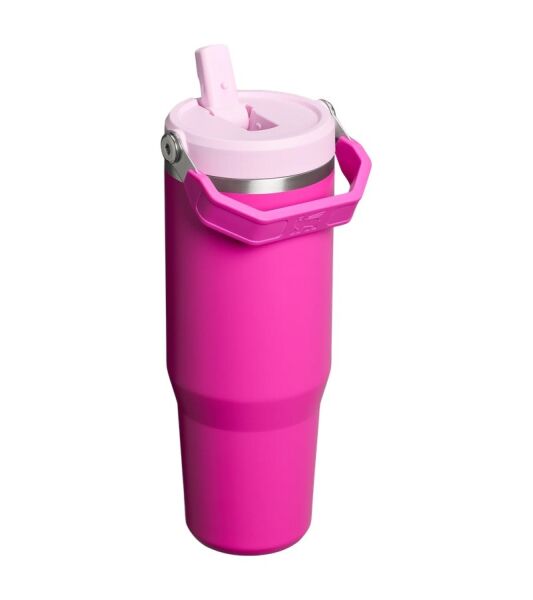 Stanley The IceFlow™ Flip Straw Tumbler 0.89 Litre Violet Blossom