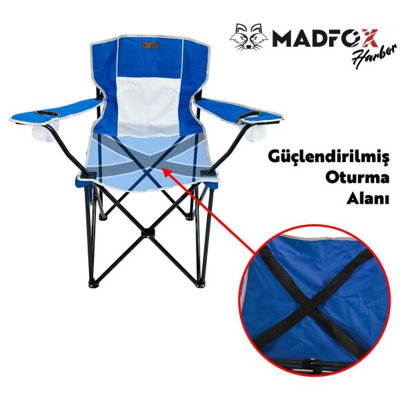 Madfox Harbor Katlanır Kamp Sandalyesi