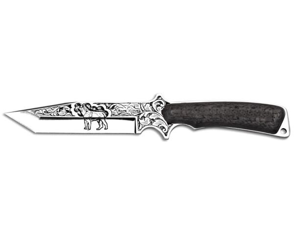Bora 410 Shogun Karbon Fiber Sap Gravürlü Bıçak