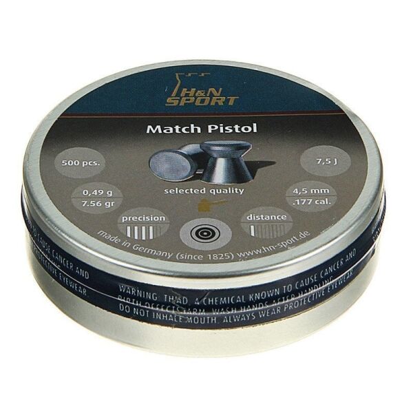 H&n Match Pistol 4.49 Lp Havali Tabanca Sacma(500)