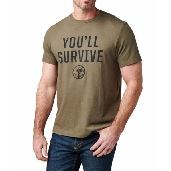 5.11 You’ll Survive Ss Kisa Kol T-shirt