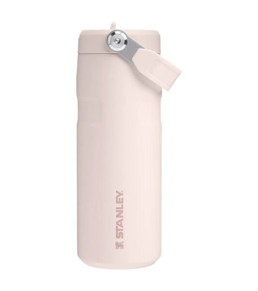 Stanley The IceFlow™ Bottle Flip Straw 0.47 Litre Rose Quartz