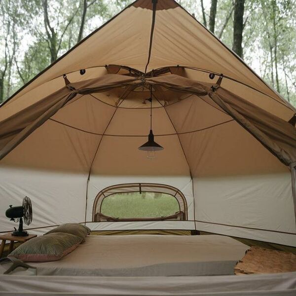NATUREHİKE MG Altıgen Glamping KANVAS KAMP Çadırı