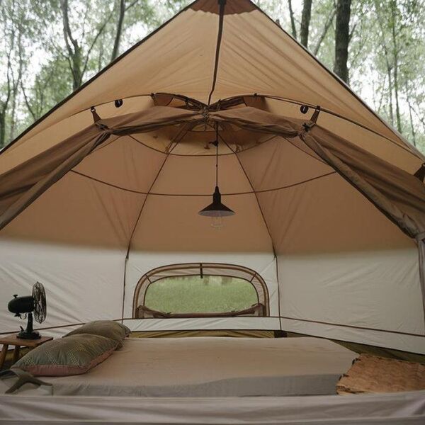 NATUREHİKE MG Altıgen Glamping KANVAS KAMP Çadırı