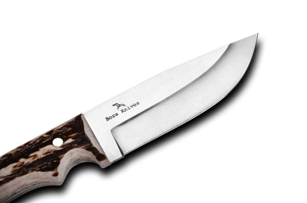 Bora 304 B Marten Geyik Boynuzu Saplı Bıçak