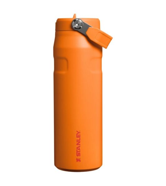 Stanley The IceFlow™ Bottle Flip Straw 0.70 Litre Goldenrod Coral