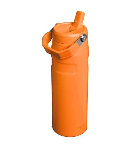 Stanley The IceFlow™ Bottle Flip Straw 0.70 Litre Goldenrod Coral