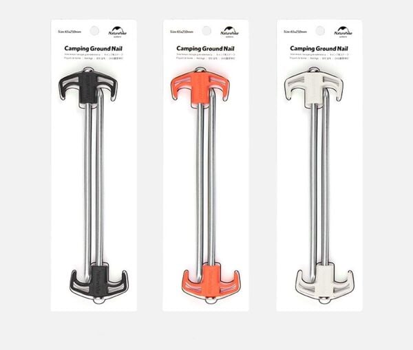 Naturehike Çadır Kazığı 25 cm ( Galvanizli Demir ) (2 Pcs)