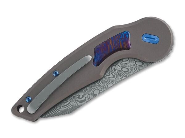 Fox Knives Jupiter Titanium Timascus Damascus Çakı