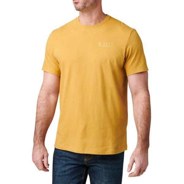 5.11 Brew Ground Ss Tee Kisa Kol Sari T-shirt