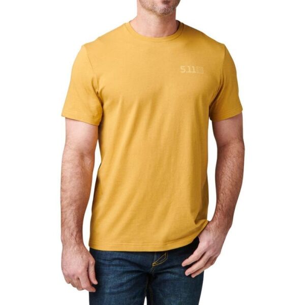 5.11 Brew Ground Ss Tee Kisa Kol Sari T-shirt